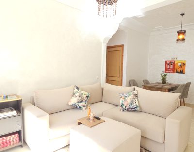 Martil Center 2BR Apartment + Balcony garden view